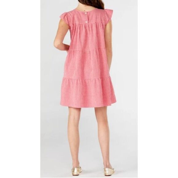 Maxwell and Geraldine The Rose Gingham Mini Dress Sz. XS - Picture 2 of 8